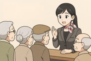 キャリアショップ店員の対応