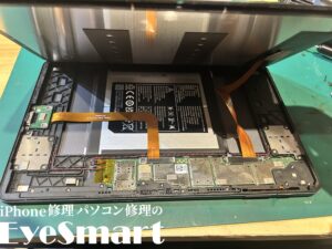 TCL TAB 10 Gen 2　画面を分解したところ