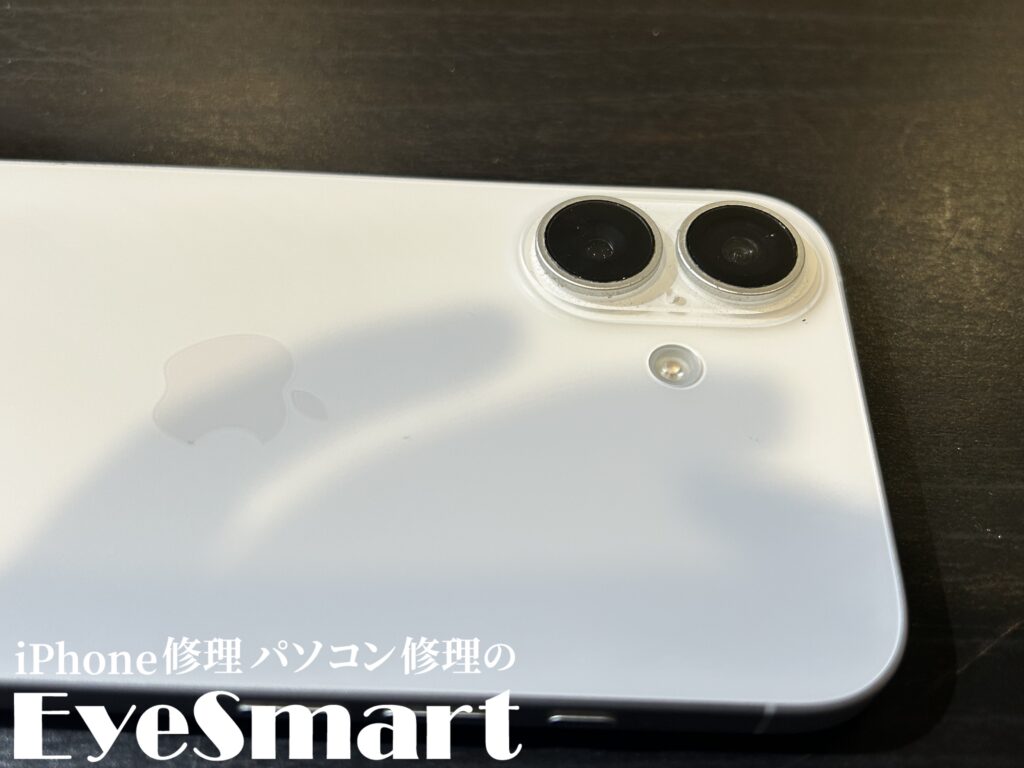 iPhone 16 カメラレンズ交換をしたところ