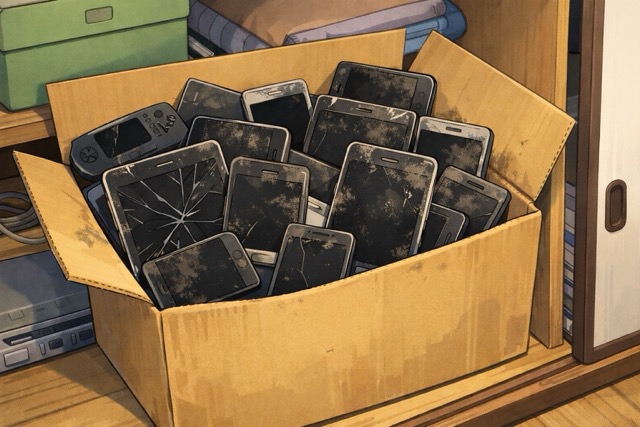 稲毛区の皆さんのご自宅にスマホ眠ってませんか?