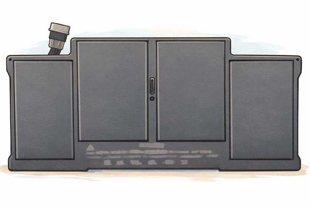 MacBookのバッテリーは年式によって様々