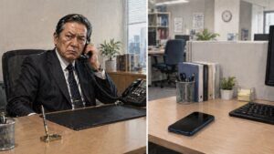 iPhone画面割れで応対できない