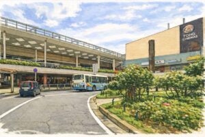 駅前TOHOシネマズ八千代緑が丘近くでスマホ電池交換