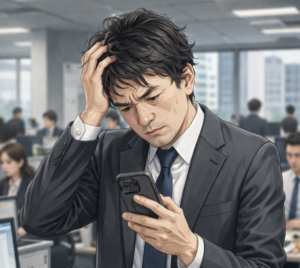 iPhoneの画面が反応しない