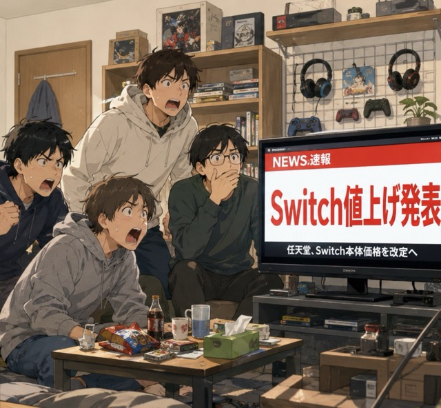 値上げに驚くSwitchユーザー