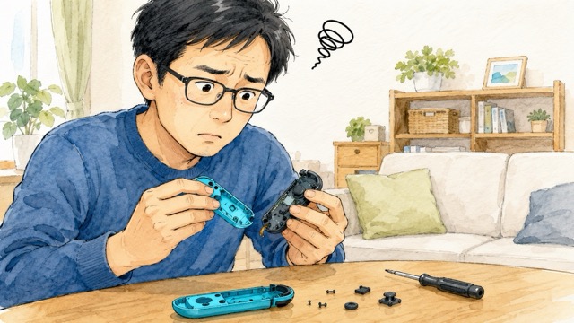 Joy-Con２分解は簡単だが慣れていないと壊れるリスク