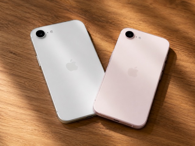 iPhone 16eとiPhone17eを比較しても外観ほ酷似している