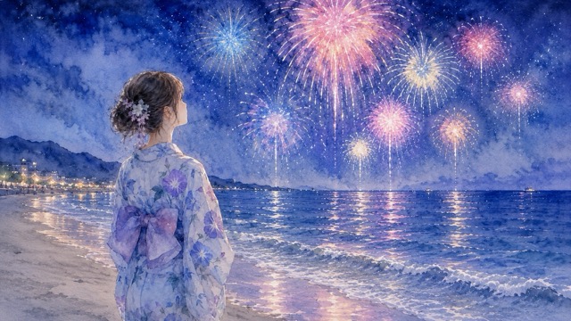 夏の花火は魅力的なイベントです