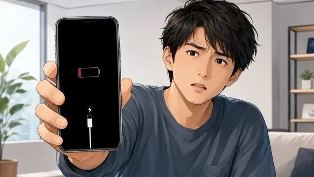 いつの間にかiPhoneの電源が切れている