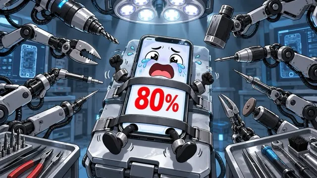 容量80%で即買い換えはもったえない